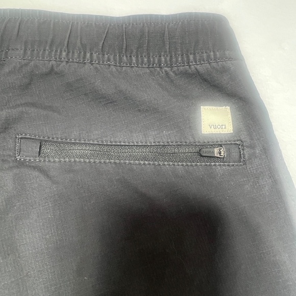 Vuori Ripstop Dura Pants Drawstring Stretch Climbing Hiking Gray - Picture 4 of 9